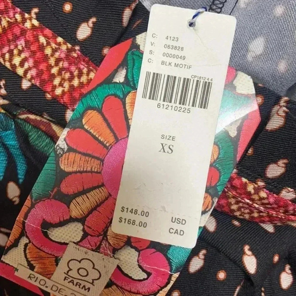 Anthropologie Farm Rio Tucker Paperbag Pants - Picture 5 of 5